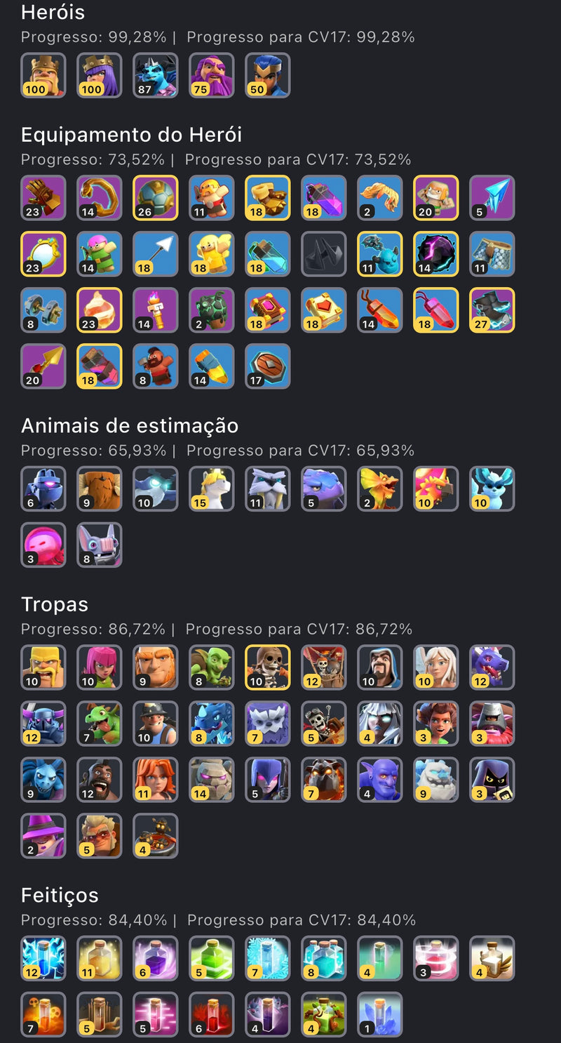 Cv17 | 8 Paisagens | 21 Skins | Set Fantasma | (+78)