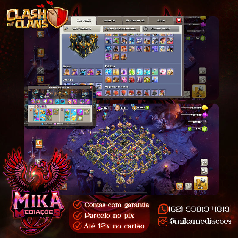 Cv17 | 8 Paisagens | 21 Skins | Set Fantasma | (+78)